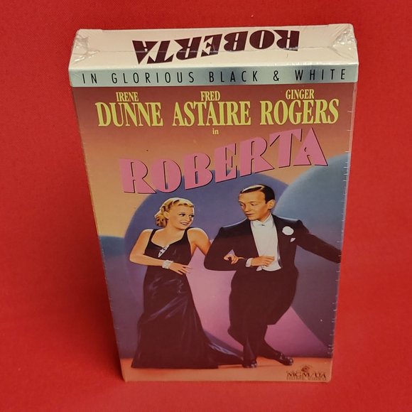 Roberta VHS New Sealed  Irene Dunne Fred Astaire Ginger Rogers Randolph Scott - Picture 5 of 8